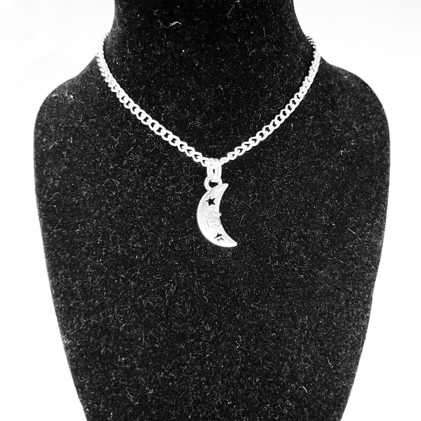 Crescent Moon Pendant Necklace