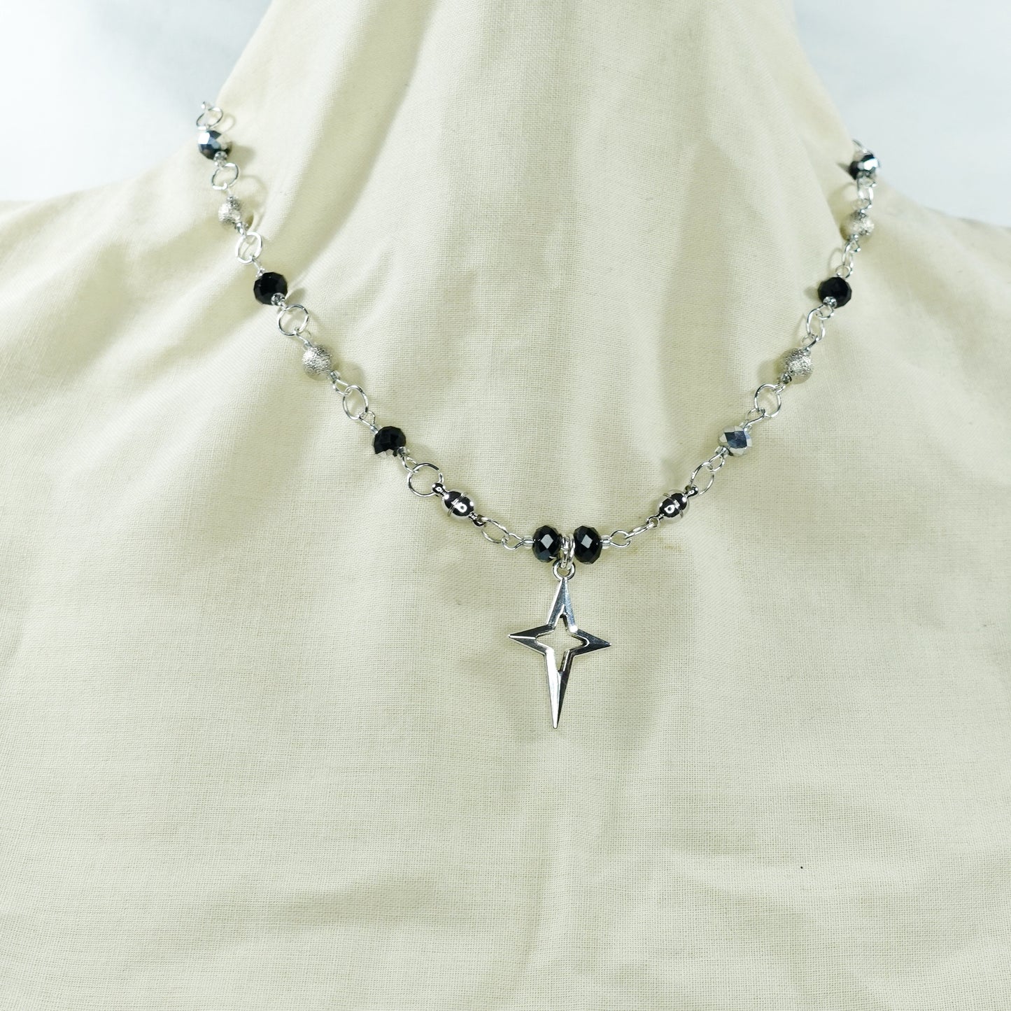 Night Sky Star and Crescent Moon Convertible Jewellery Set