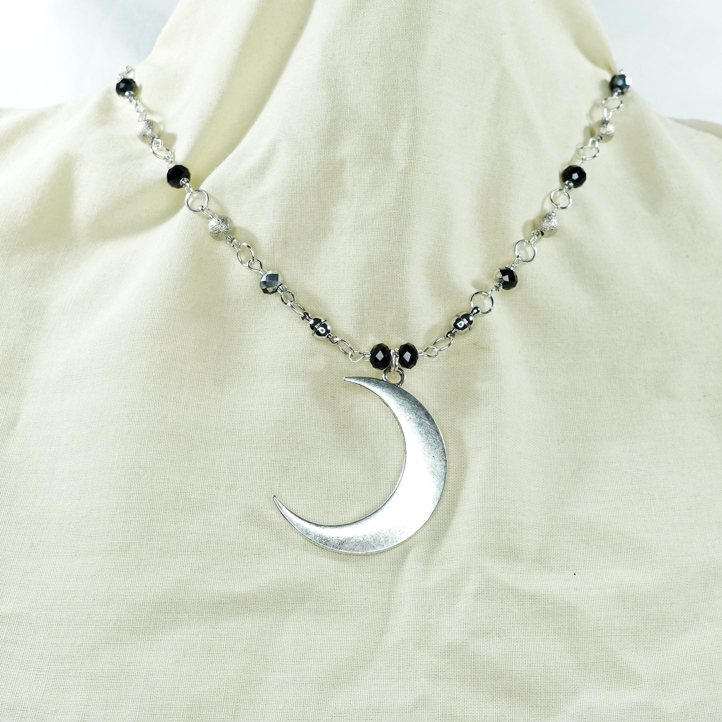 Night Sky Star and Crescent Moon Convertible Jewellery Set